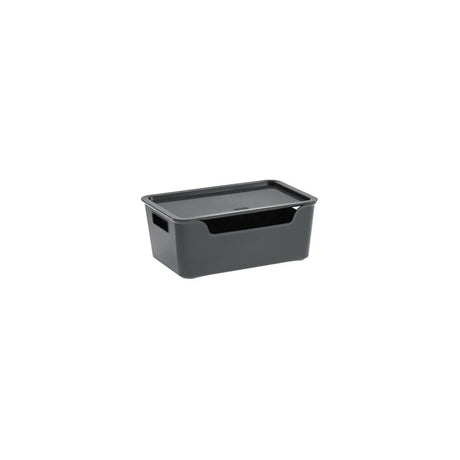 Plastic box CEP Bella plastic 4,22L grey