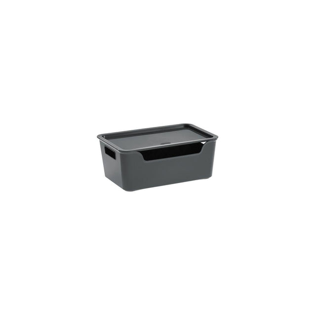 Plastic box CEP Bella plastic 4,22L grey