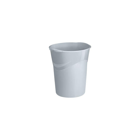 LYRECO 14L wastepaper basket grey