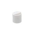 Disc top cap for dosing bottle