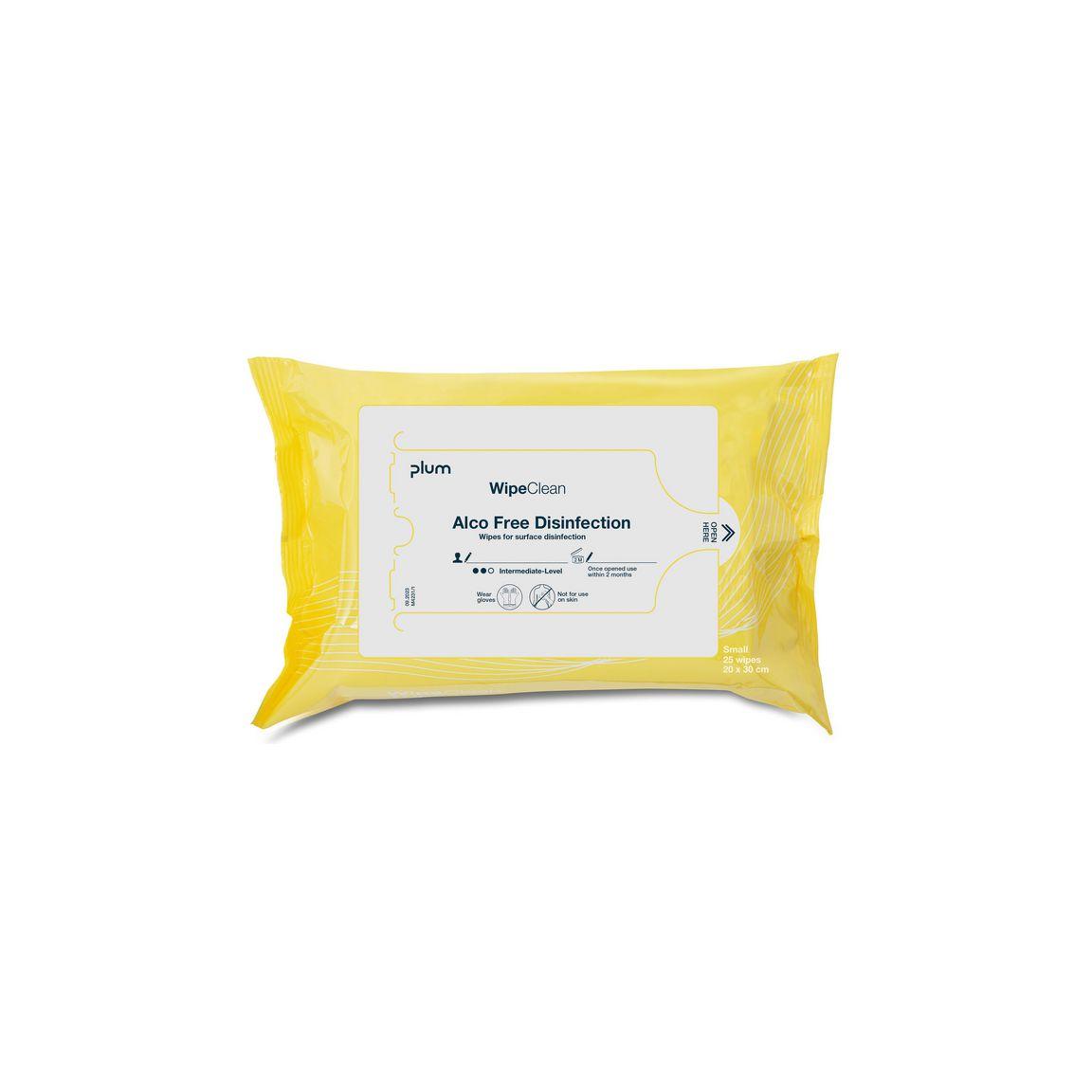 Disinfectant wipes PLUM 100/pack