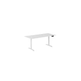 Ergo 2-motor desk 180x80cm white