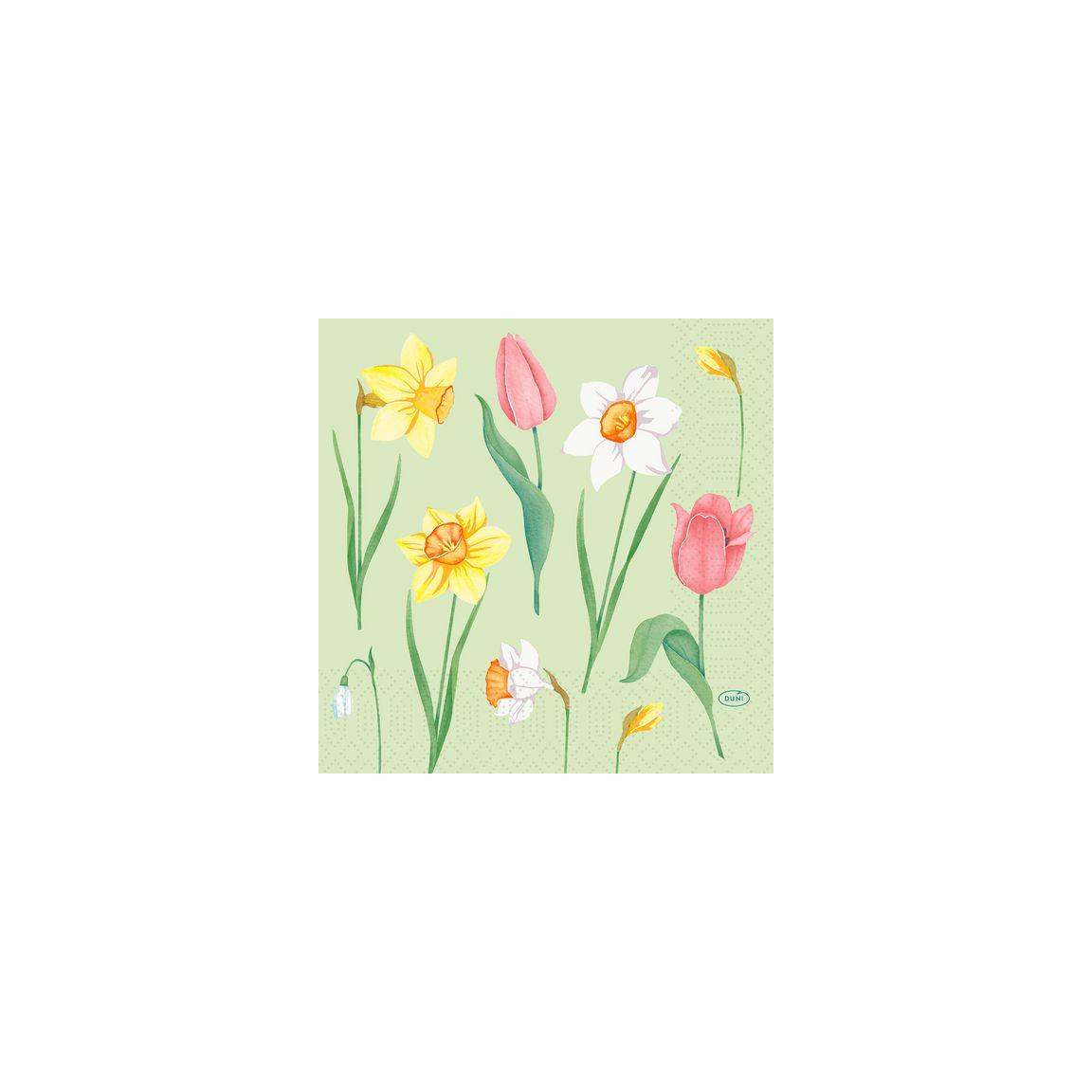 Napkin DUNI Melody 3-ply 33x33cm 50/pack