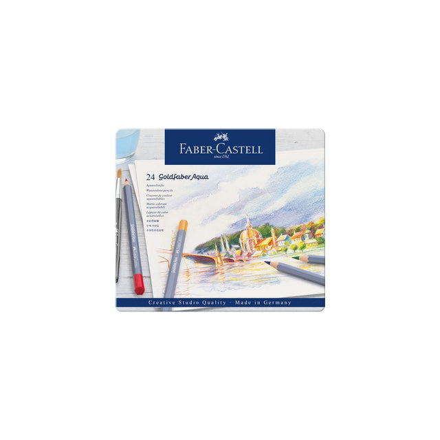 Watercolour pencil Goldfaber tin 24/pack