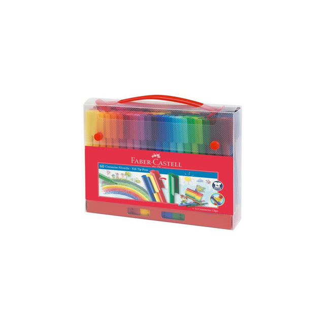 Fibre pen FABER CASTELL Connector 60/pc