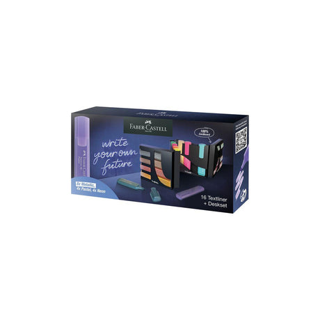 Fibre pencil highlighter 16/pc