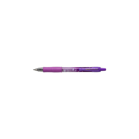Gel pen PILOT Bubble purple G-2 0,7 blue