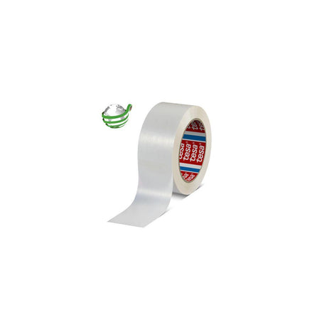 Packing tape TESA 60418 PET 132x50mm white