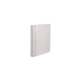 Fork binder PP with pocket A4 40mm white
