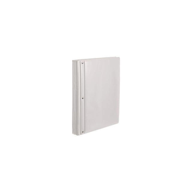 Fork binder PP with pocket A4 40mm white