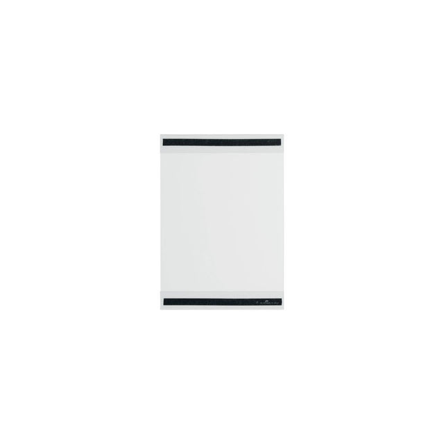 Plastic pocket rPET A4 magnetic 5/pc