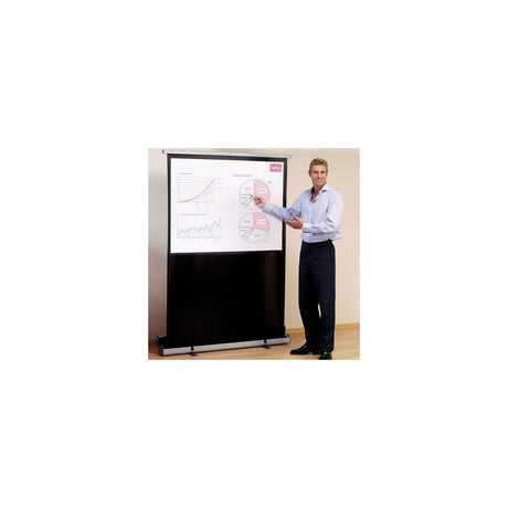 Projection screen NOBO floor 162x122cm