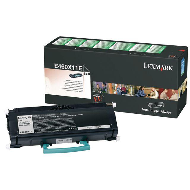 Toner LEXMARK E460X11E 15K black