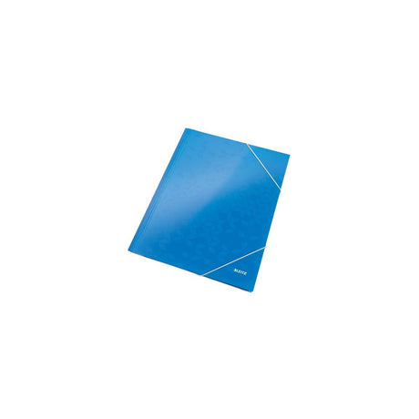 Rubber band folder LEITZ WOW 3-kl A4 blue