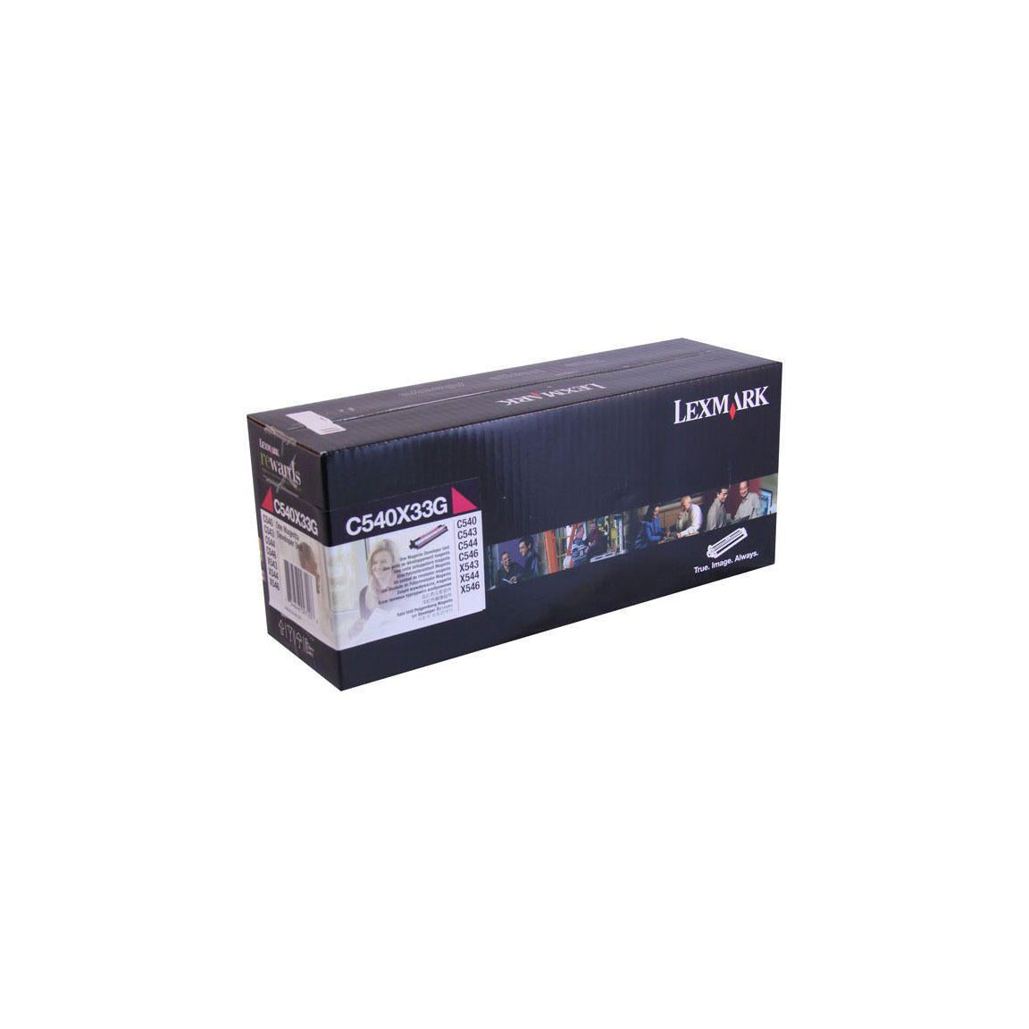 Developer LEXMARK C540X33G 30K magenta