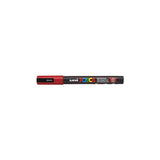Labelling pen UNI Posca PC-3M red