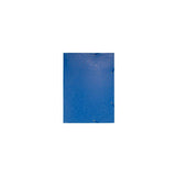 Rubber band folder 3 flap A3 600g blue