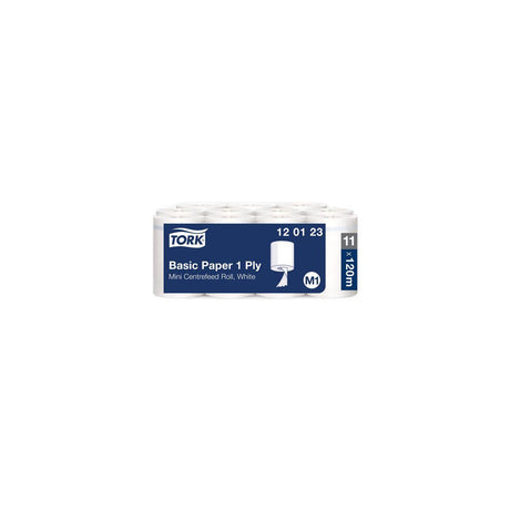Drying roll TORK Uni M1 1-ply white 120m