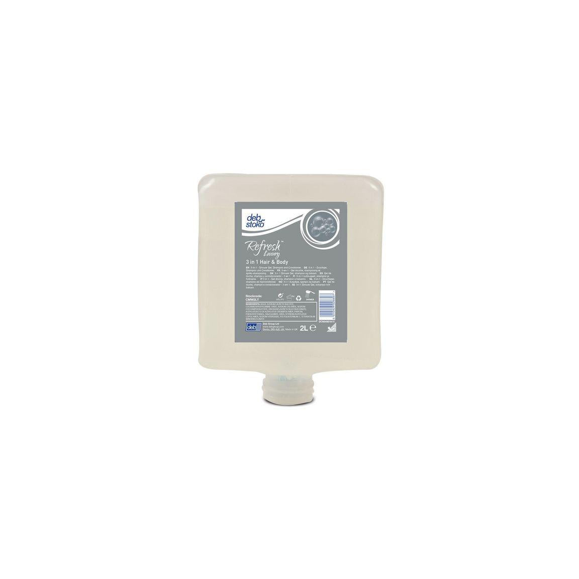 Shower soap Refresh Lux 3in1 HairoBody 2L