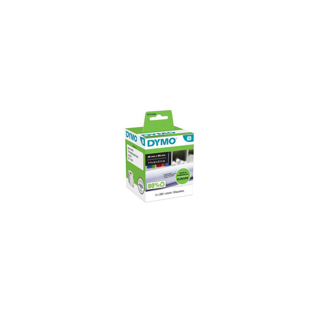 Label DYMO S0722400 89x36mm 520/fp