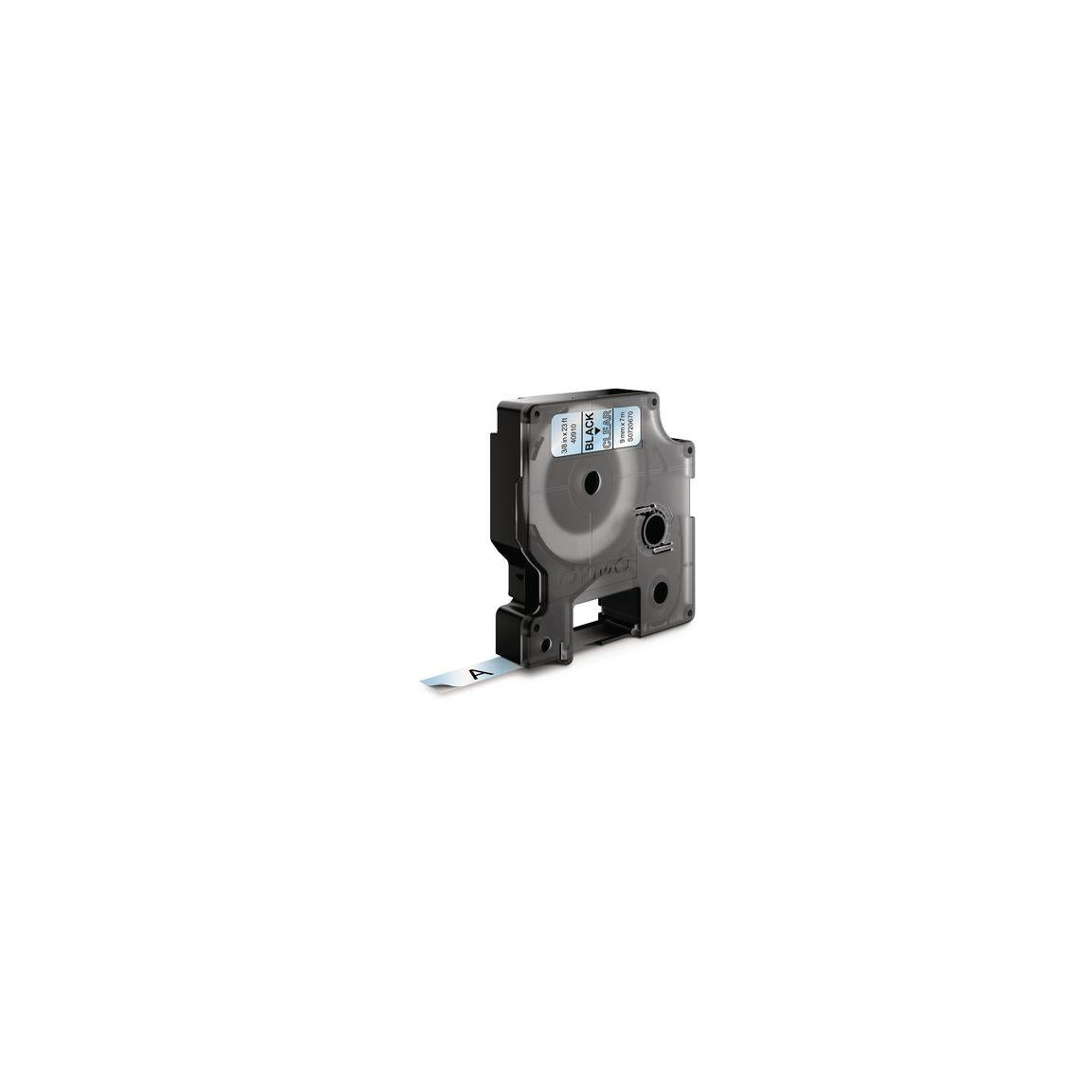 Tape DYMO D1 9mm black on clear
