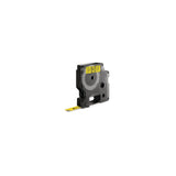 Tape DYMO D1 9mm black on yellow
