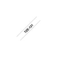 Tape BROTHER TZE121 9mm black on clear