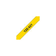 Tape BROTHER TZE621 9mm black on yellow