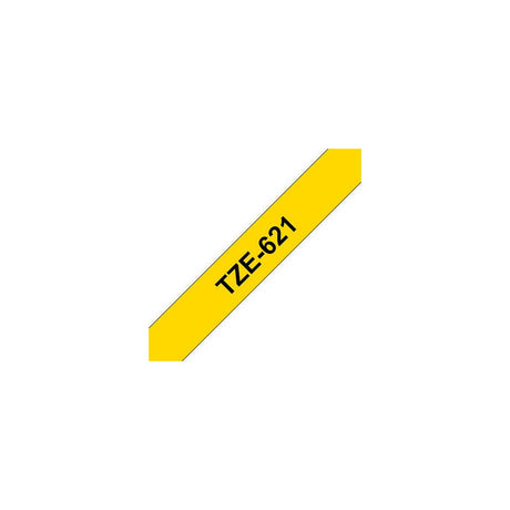 Tape BROTHER TZE621 9mm black on yellow