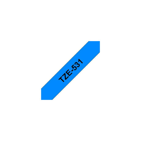 Tape BROTHER TZE531 12mm black on blue