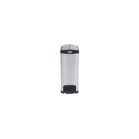 Rubbish bin RUBBERMAID Slim Jim 50L steel