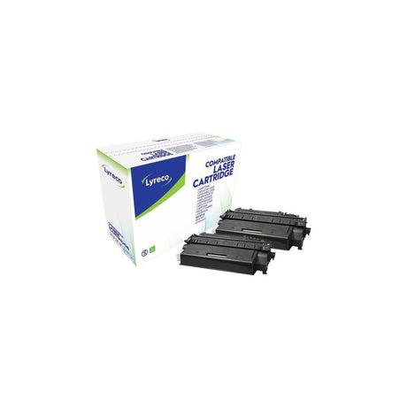 Toner LYRECO HP CF280X 6,9K black 2/pack