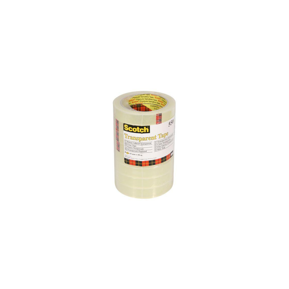 Office tape SCOTCH 550 transp. 66mx19mm