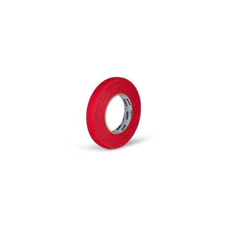 Tape textile matt 50mx19mm red