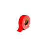 Tape textile plastic coated 50mx25mm red