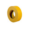 Textile tape, plastic-coated, 25mm x 50m, yellow