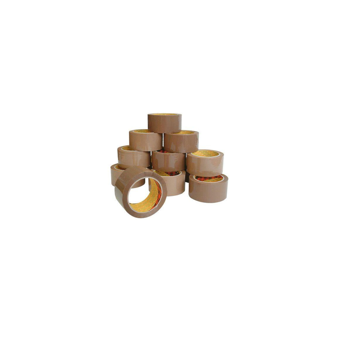 Packing tape SCOTCH 371 PP 38mmx66m brown