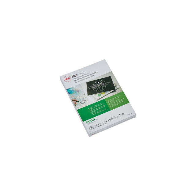 Laminate GBC A4 125mic matt 100/pack