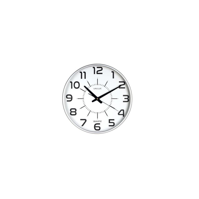 Wall clock UNILUX Maxi Ø37,5cm black