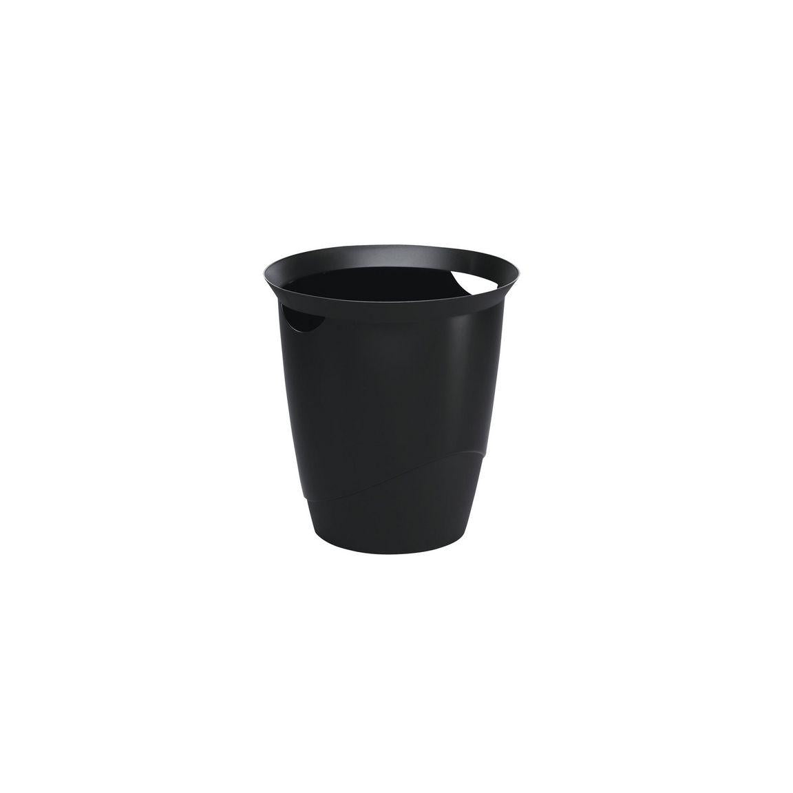 Wastepaper basket DURABLE Trend 16L black