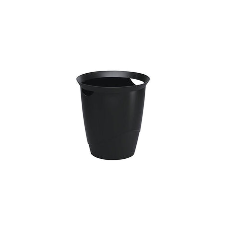 Wastepaper basket DURABLE Trend 16L black