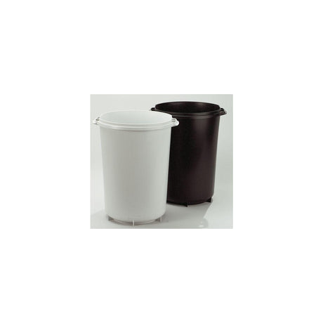 Wastepaper basket DURABIN round 40L black
