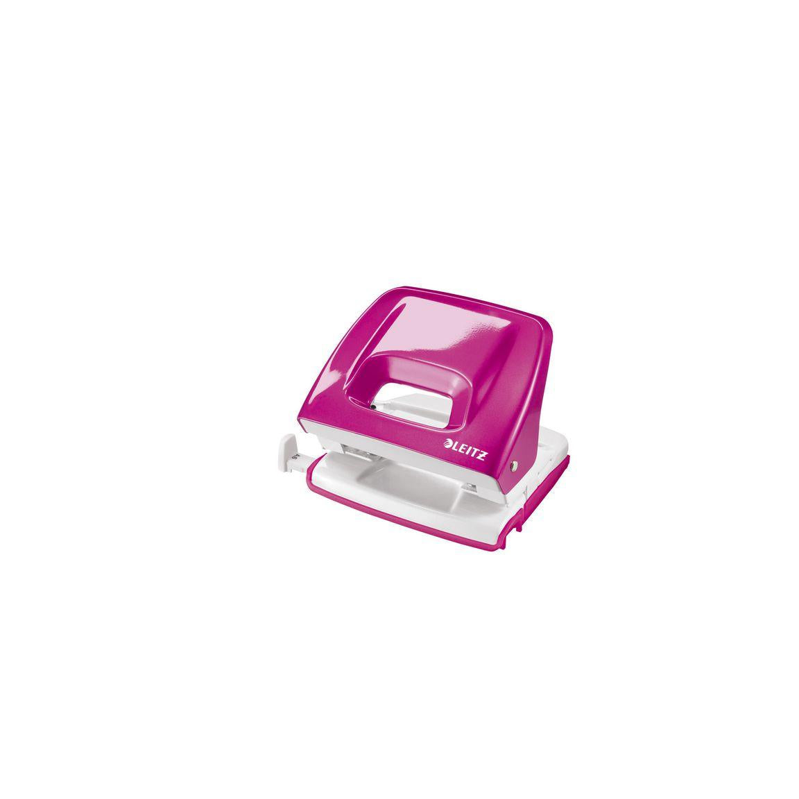 Hole punch LEITZ WOW 5151 cerise metallic