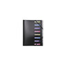 Sorting folder EXACOMPTA PP 8-tab black