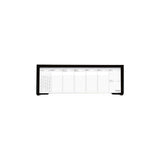 Calendar stand black stained oak - 2060