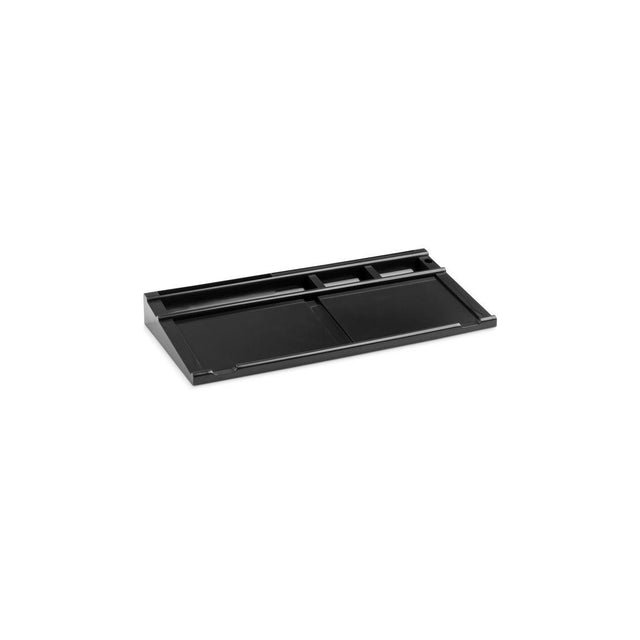 Calendar stand small plastic black-2586