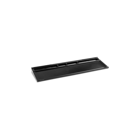 Calendar stand large plastic black-2596