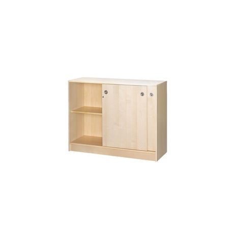 Cabinet 2xA4 sliding doors 92,5cm birch