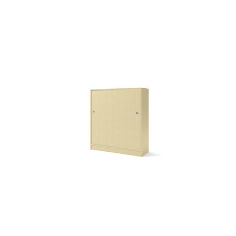 Cabinet 3xA4 sliding doors 132,5cm birch