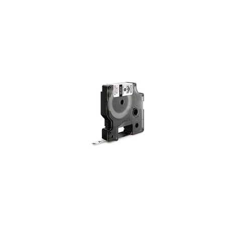 Tape Rhino perm polyester 19mm black on white